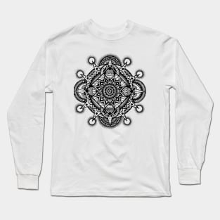 Pointy Mandala Long Sleeve T-Shirt